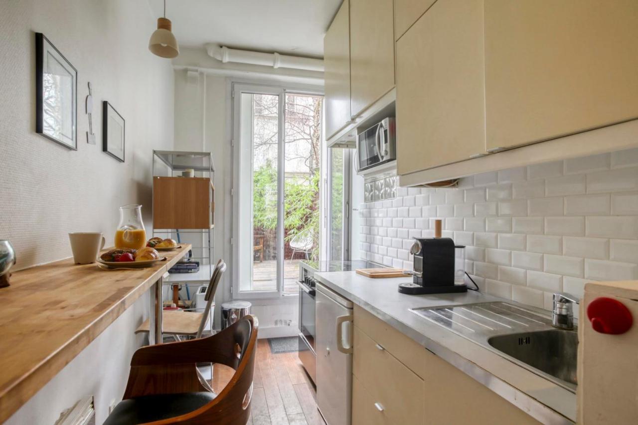 Hidden Abode With Large Patio In Buttes-Chaumont - Paris 파리 외부 사진